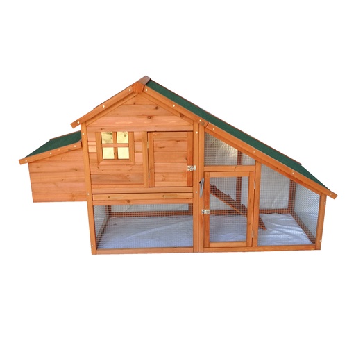YES4PETS Large Chicken Coop Rabbit Hutch Ferret Cage Hen Chook House