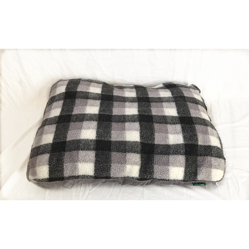 Medium Washable Soft Pet Dog Cat Bed Cushion Mattress-Grey