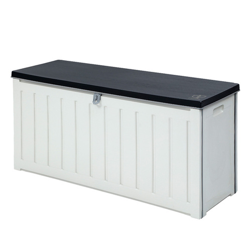 Gardeon Outdoor Storage Box Bench Seat Lockable 240L