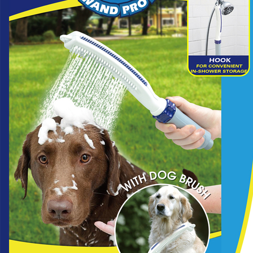 YES4PETS Pet Bathing Massage Spray Cleaning Brush Tool Shower Grooming