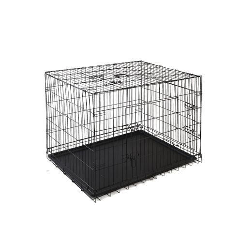 42 inch Pet Dog Cage Crate Kennel Cat Collapsible Metal Cages Carrier Playpen