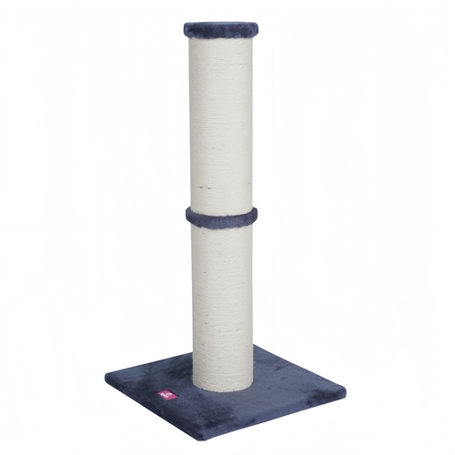 YES4PETS 81.5 cm Cat Scratcher Kitten Tree Gym Single 14 cm Scratching Post - Grey