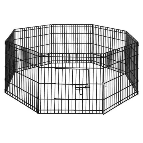 YES4PETS 24' Dog Pet Playpen Exercise Puppy Enclosure Fence