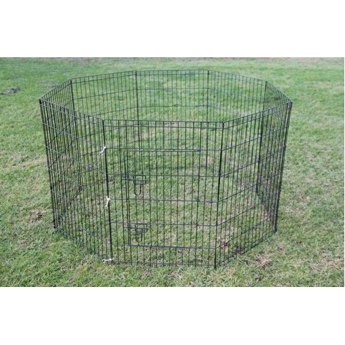 36' Dog Rabbit Cat Playpen Exercise Puppy Enclosure Fence