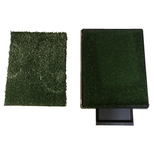 Indoor Dog Toilet Grass Potty Training Mat Loo Pad Pad With 2 grass