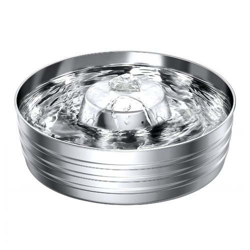 YES4PETS 3L Automatic Electric Pet Water Fountain Dog Cat Stainless Steel Feeder Bowl Dispenser