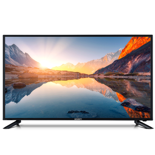 Devanti Smart TV 40 Inch LED TV 40"2K Full HD LCD Slim Screen Netflix Dolby