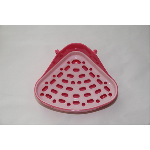 Small Triangle Pet Toilet Pan Box for Guinea Pigs Hamsters Mini Rabbit Tray