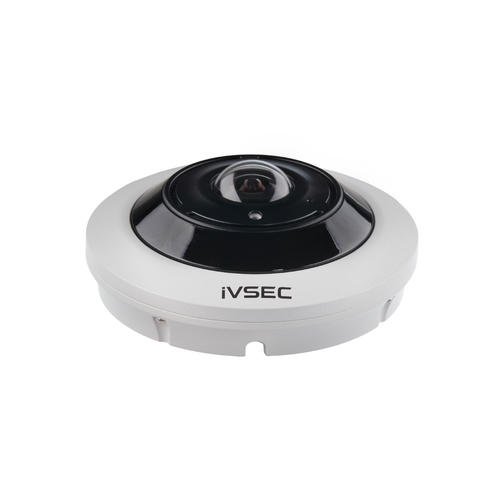 IVSEC IVSEC FISHEYE DOME 9MP 360 POE IP66 IR MICROPHONE SPEAKER