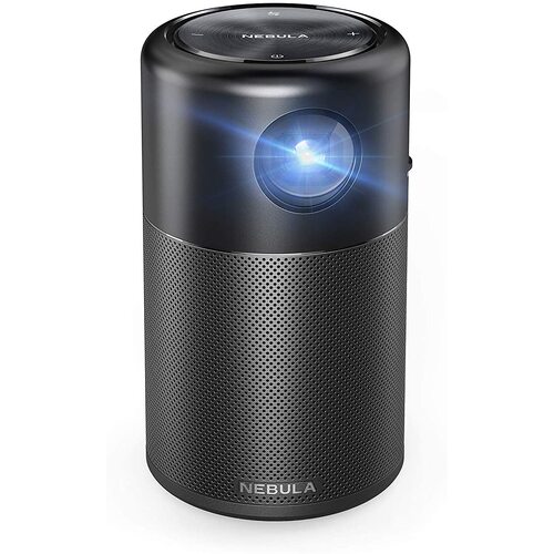 ANKER Nebula Projector Capsule the Smart Wi-Fi Mini Portable Projector with 100 ANSI Lumen 360 Speaker