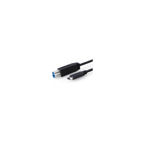 8WARE USB 3.1 Cable 1m Type-C to B Male to Male Black 10Gbps