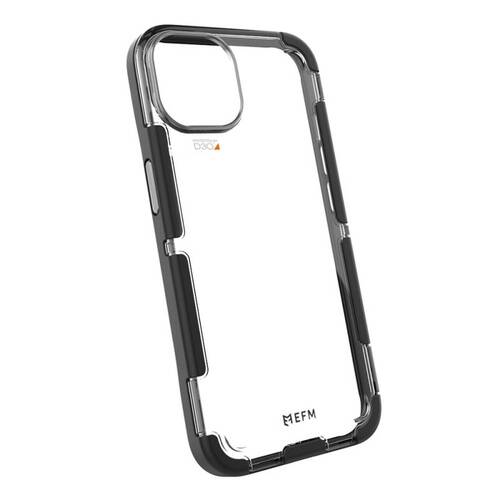 FORCE TECHNOLOGY Cayman 5G Case for Apple iPhone 13 - Black / Carbon EFCCAAE192CBN, Antimicrobial, Compatible with MagSafe, 6m Military Standard Drop 