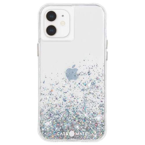 FORCE TECHNOLOGY Apple iPhone 12 / iPhone 12 Pro - Twinkle Ombre - Twinkle Multi CM043662, 10 ft drop protection, MicroPelAntimicrobial Case Protectio