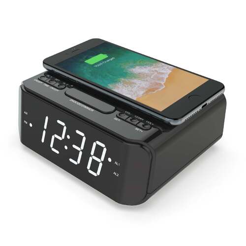 Wireless Charging Alarm Clock