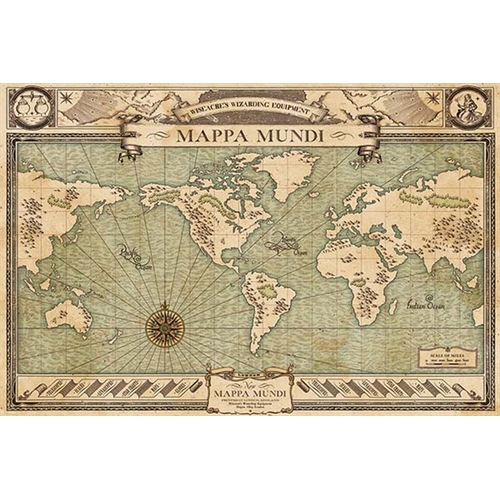 Fantastic Beasts And Where To Find Them - Mappa Mundi