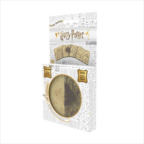 Harry Potter Marauders Map Cold Reveal Coaster Pk4
