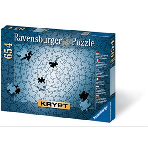 Ravensburger - KRYPT Silver Spiral Puzzle 654 Piece