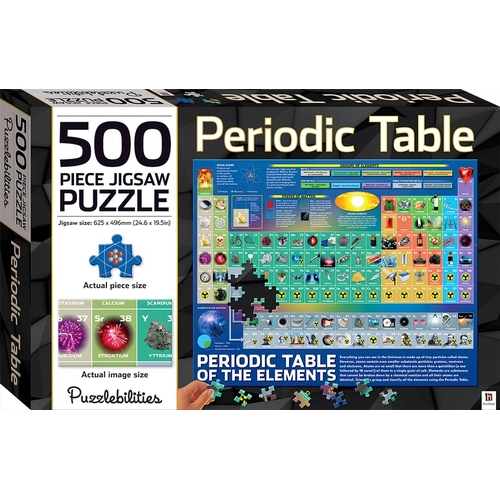 Periodic Table 500-piece Jigsaw Puzzle
