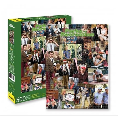 Parks And Recreation Collage 500 Piece Puzzle