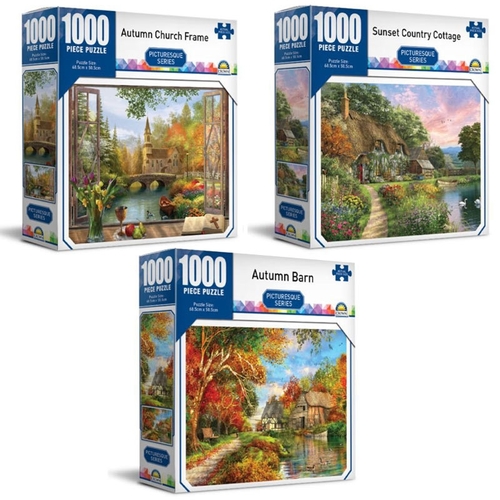 Picturesque Series - Crown 1000 Piece Puzzle (SELECTED AT RANDOM)