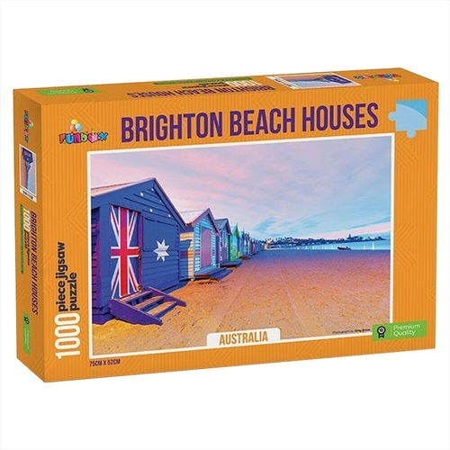 Brighton Beach Boxes Australia 1000 Piece Puzzle