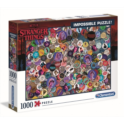 Stranger Things Impossible Puzzle 1000 Pieces