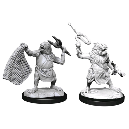 Dungeons & Dragons - Nolzur's Marvelous Unpainted Miniatures: Kuo-Toa & Kuo-Toa Whip