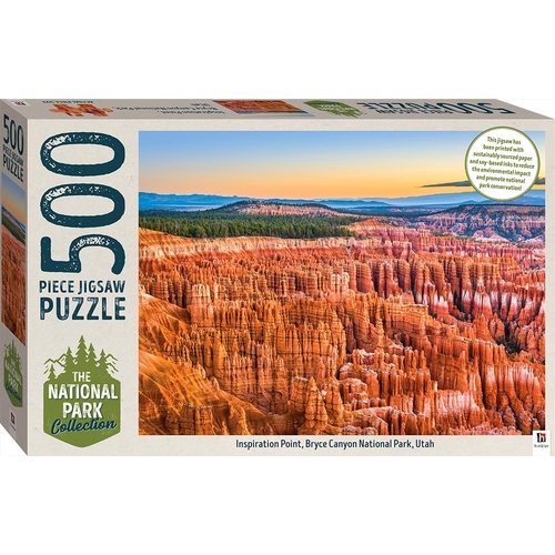 National Park Collection Jigsaw: Bryce Canyon, Utah 500 Piece Puzzle