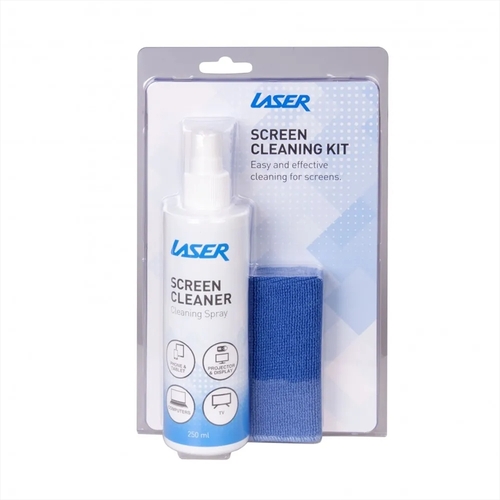 Laser - Spray And Cloth Cleaning Kit