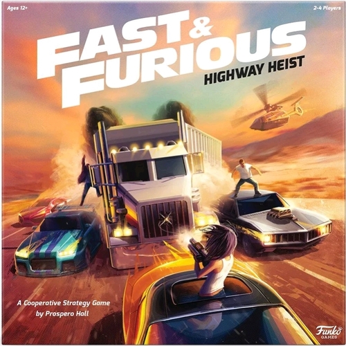 Fast And Furious - Highway Heist Board Game