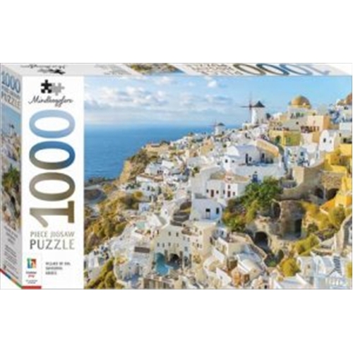 Santorini Greece 1000 Piece Puzzle