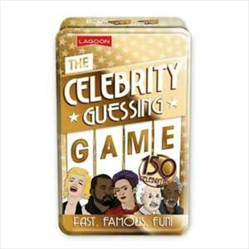 Celebrity Guessing Game Tin