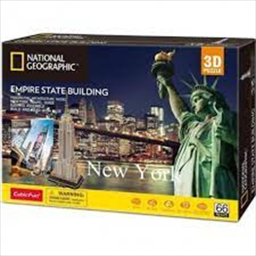 National Geographic - New York Empire State Building Puzzle  66 Piece