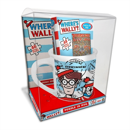 Where's Wally Puzzle In Mug 48pc
