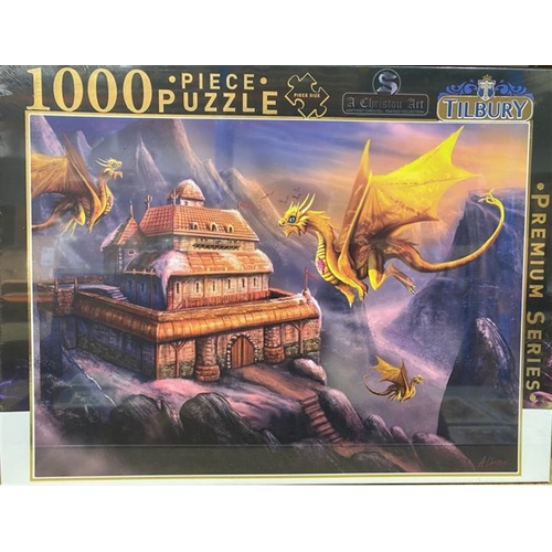Helia Dragons Sanctuary 1000 Piece Puzzle