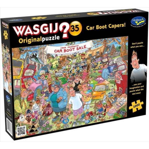 Wasgij Puzzle 1000 Piece - Original 35 - Car Boot Capers