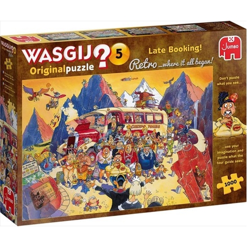 Wasgij Jumbo 1000 Piece Puzzle - Retro Original 5 Late Booking