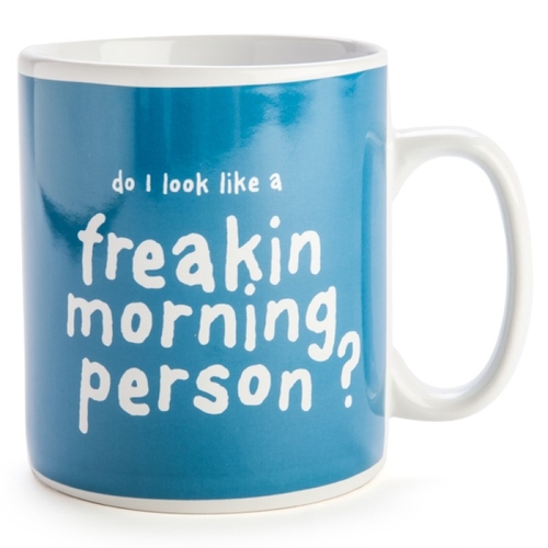 Morning Person Giant Mug