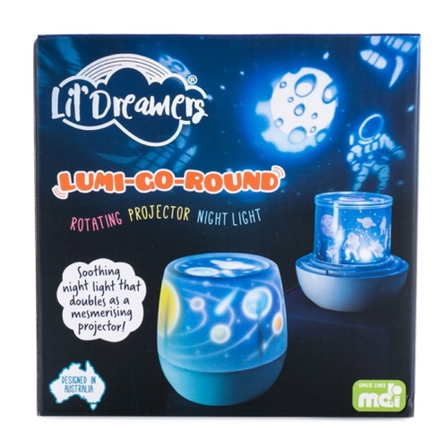Lil Dreamers Lumi-Go-Round Space Rotating Projector Light