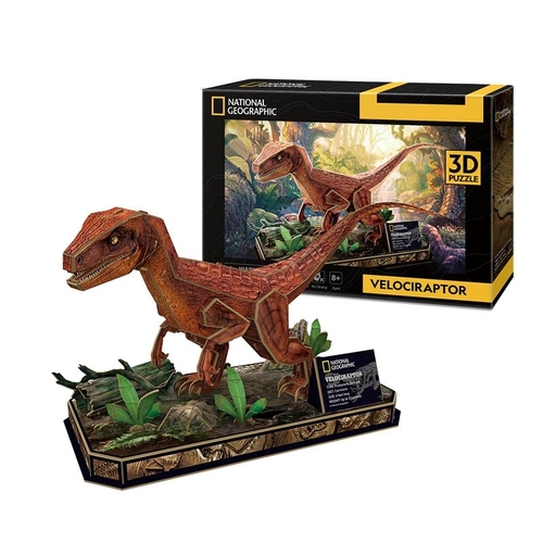 Velociraptor 3d 63pcs