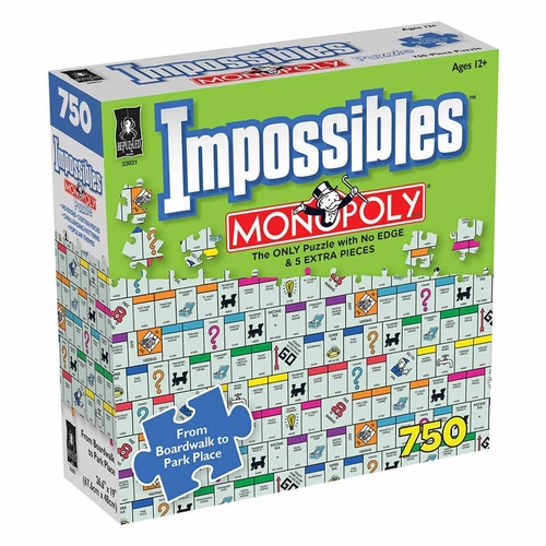 Monopoly Impossibles 750 Piece Puzzle