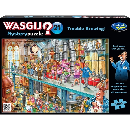 Wasgij 1000 Piece Puzzle - Mystery Trouble Brewing