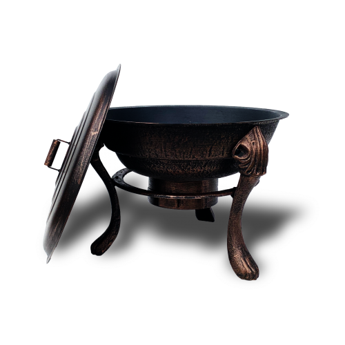 Vesuvius Firepit BBQ with Lid