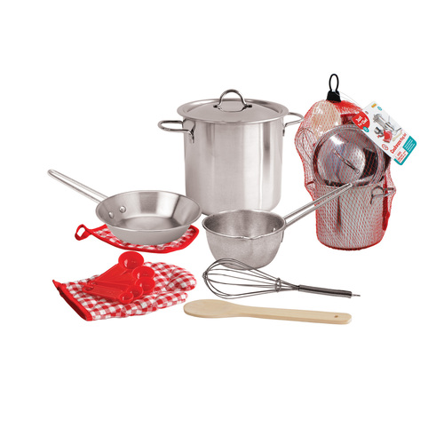 STAINLESS STEEL COOKING PLAYSET