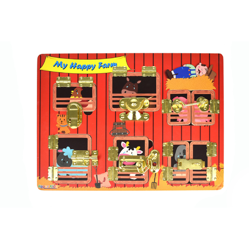 MY HAPPY FARM LATCHES PUZZLE