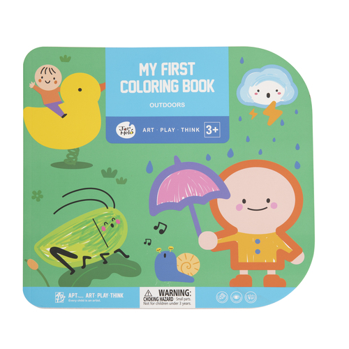 MY FIRST COLORING BOOK - OUTDOORS