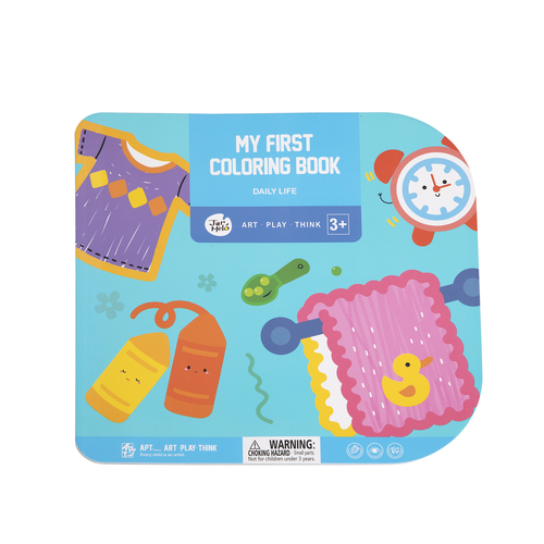 MY FIRST COLORING BOOK - DAILY LIFE