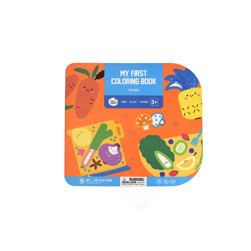 MY FIRST COLORING BOOK - FOODS
