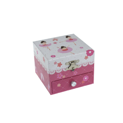 ANNA BALLERINA SQUARE MUSIC BOX