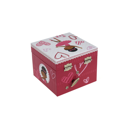 MISTY BALLERINA SQUARE MUSIC BOX